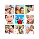 Glückliche-Menschen-Familien-Zahngesundheit-Zahnpflege