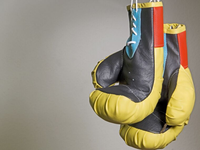 Boxen-Boxhandschuhe-Mut-zur-Lücke-Mundhygiene-Zahnreinigung